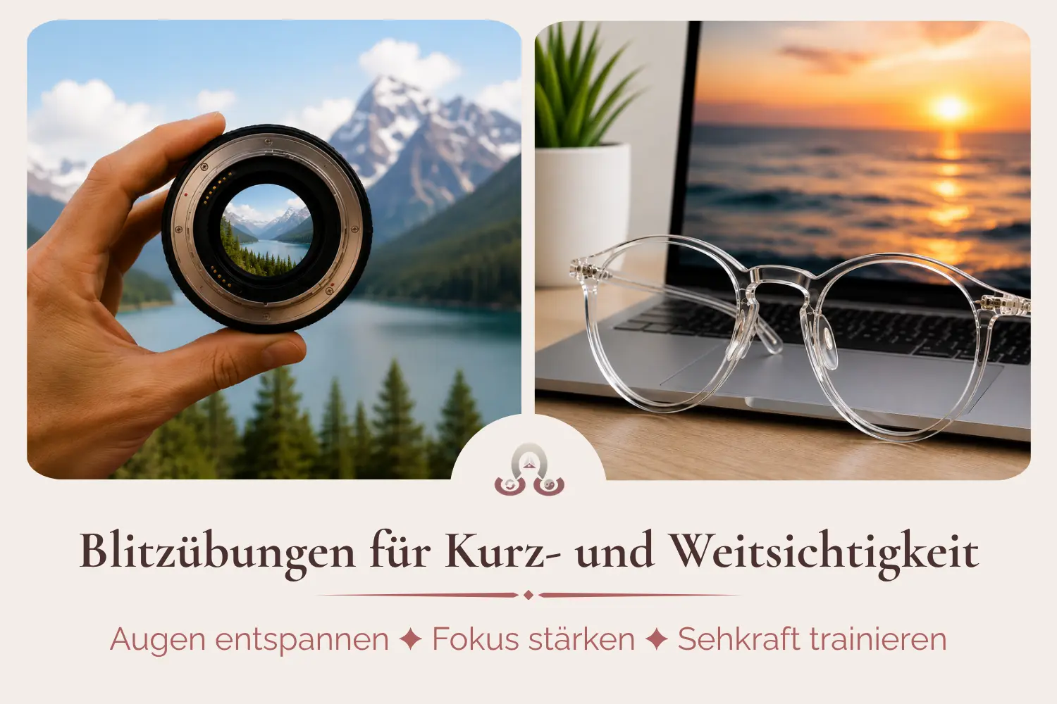 Augentraining für Kurz- und Weitsichtigkeit (1) Augentraining bei Kurz- und Weitsichtigkeit mit Übungen für Nähe und Ferne