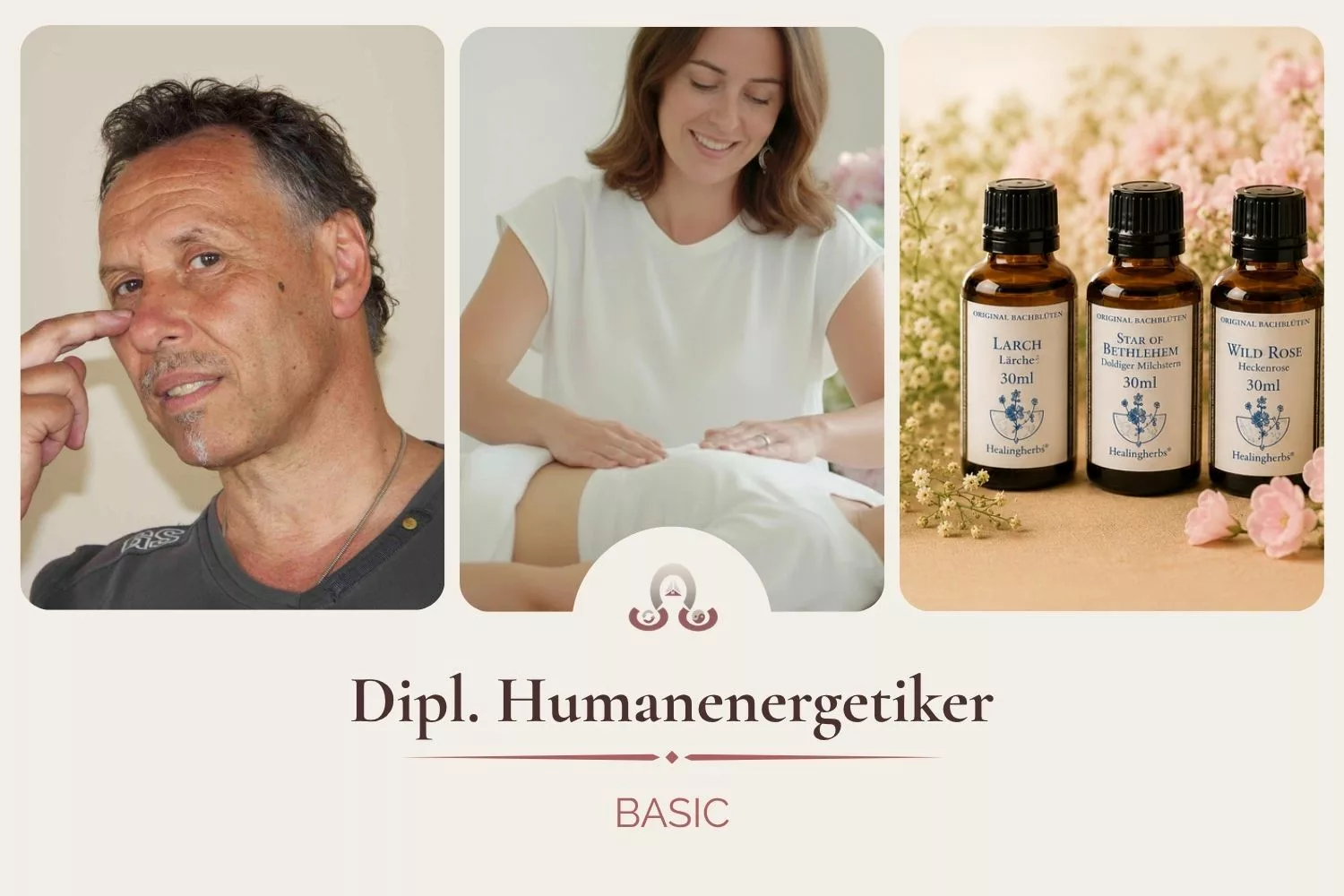 Ausbildung Energetik BASIC Dipl. Humanenergetiker Basic – Grundlagen der Energetik mit Bachblüten, praktischen Anwendungen und persönlicher Begleitung