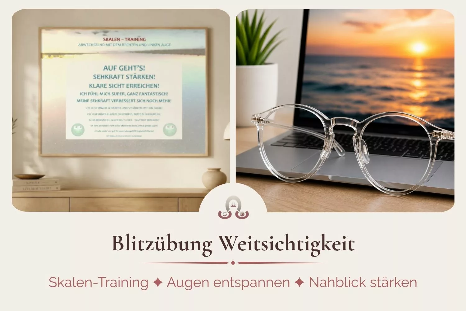 Blitzübung Weitsichtigkeit Blitzübung Weitsichtigkeit – Skalen-Training zum Entspannen der Augen und Stärken des Nahblicks