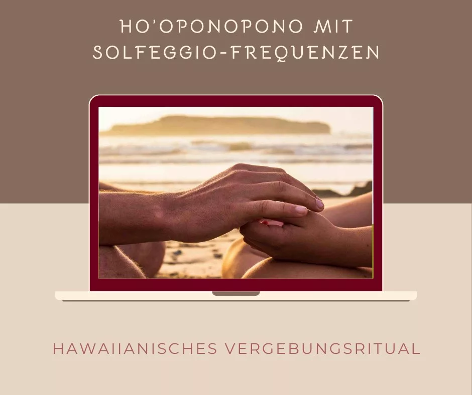Ho'oponopono Mockup - Trance Reise mit Solfeggio Frequenzen Ho'oponopono Mockup - Trance Reise mit Solfeggio Frequenzen