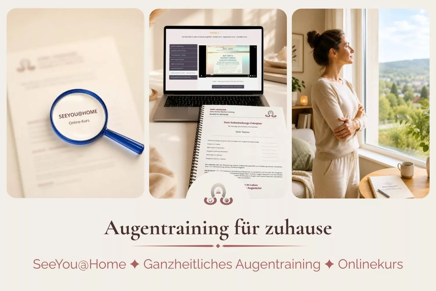 SeeYou@Home SeeYou@Home Onlinekurs – ganzheitliches Augentraining für zuhause mit Videos und Skripten