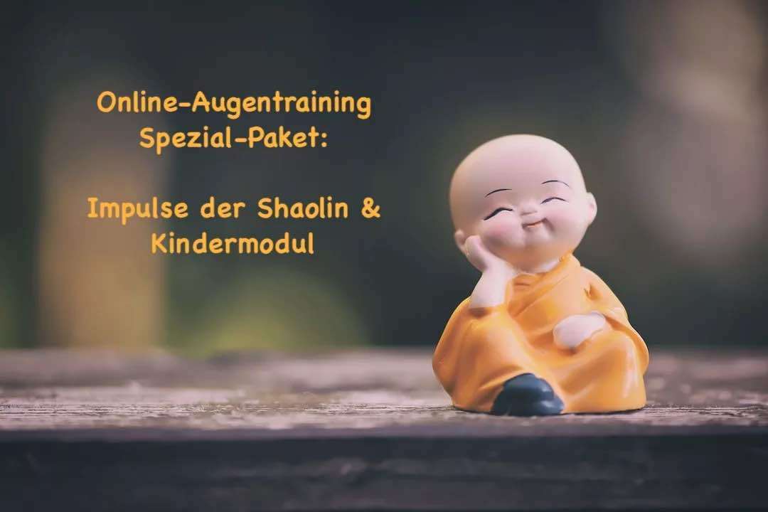 Augentraining Online-Spezial Paket Shaolin und Kindermodul